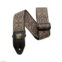 ERNIE BALL 4163 Jacquard Gold and Black Paisley - Ремень для гитары