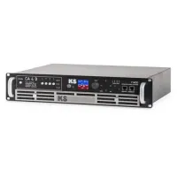 KS-AUDIO CA 4D Усилитель мощности,  2х700Вт\4 Ом + 2х350Вт\4 Ом,  для использования со встраиваемым FIRMOD или AMOD. Вес 8 кг, габариты 482х88х350 мм.