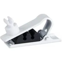 Shure rpmdl4dtc/w. двойная клипса для петличных микрофонов shure duraplex dl4, 3 шт., цвет белый