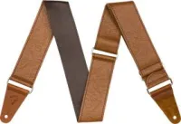 FENDER Tooled Leather Guitar Strap 2' Brown гитарный ремень, кожа, цвет коричневый