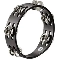 Meinl cta2s-bk  тамбурин 8" compact, джинглы стальные