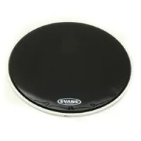 Evans bd22ra  eq1 resonant black 22" перед. пластик для бас бар. однослойн. черн. с демп. кольцом