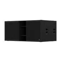 HL221 / 2 x 21" пассивный сабвуфер 3600 Вт RMS, 4Ом, 25 - 110Гц, SPL 146dB пик.,105 кг / MOOSE