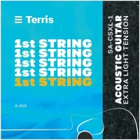 TERRIS SA-CSXL-1 - Струна одиночная для акустической гитары