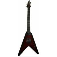 Schecter BLACKJACK SLS V-7 A CRB Гитара электрическая, 7 струн, крепление грифа: вклеенный, дека: кр