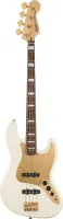 FENDER SQUIER 40th ANN Jazz Bass LRL Olympic White бас-гитара, цвет белый