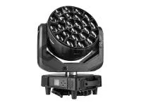 LightCraft 37x15W WASH светодиодная вращающаяся голова, 37 диодов по 15ВТ, угол р. луча 60. Вращение: Pan : 540°  / Tilt: 270°. Высокоточная и мягкая система RGBW. Макросы цветов.  Цветовая температура: 2500-7000К. Угол раскрытия луча: 5°- 60°. Линейный д