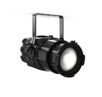 DTS TENORE 5 HDW PC, Black Театральный LED прожектор, 1 x White LED, светосила 6300 лм, CRI до 98, TLCI до 96, 1800К-10000К,  линейный зум 6.5°-45°, линза PC (⌀150 мм), LCD-дисплей, RDM/DMX512, 100/240 Vac 50-60 Гц, потребляемая мощность 390 Вт, XLR 5pin