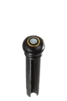 String pin Acura GP-E5 - Ebony acoustic guitar string pin with Parisian eye, per piece