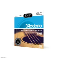 D'ADDARIO EXP16 - Струны для акустической гитары