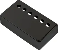 DIMARZIO HUMBUCKING PICKUP COVER F-SPACED BLACK GG1601BK металлическая крышка для полноразмерного F-Spaced хамбакера, цвет чёрны