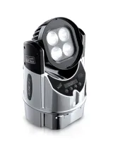 CLAY PAKY GLOW-UP TW Автономный портативный LED прибор TUNABLE WHITE. В приборе используются высоко-эффективные светодиоды 4х10W. Ручная регулировка zoom 15° - 30°. Сила светового потока: 1200lm. Питание от сети 220 V или от встроенной батареи. Время рабо