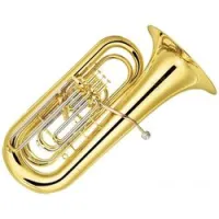 Yamaha PBO YBB-632  Туба BBb профессиональная, компенсационная 3+1, 500мм. , 18,5-20мм. , лакированная