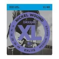 D"addario Exl115 Set Elec Gtr Xl Blues/jazz