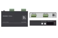 Линия задержки аудиосигнала Kramer Electronics [VA-256XL] программируемая задержка от 1мс до 5,4 с шагом 1мс, разрешение 24 бит на частоте 48 кГц.