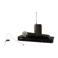 Shure blx1288e/mx53 двухканальная радиосистема shure серии blx с головным микрофоном mx153 и ручным передатчиком sm58, 662 - 686 mhz