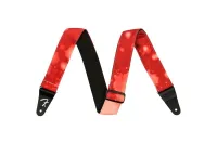 FENDER Houndstooth Strap Red гитарный ремень, цвет красный
