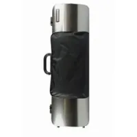 BAM 2011XLSC  HIGHTECH прямоугольный скрипичный кейс c карманом (118 см), цвет: Silver Carbon Look
