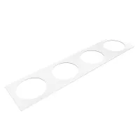 Kondator 935-PF04W- 
			Металлическая рамка для 4 встраиваемых розеток серии Powerdot, белая