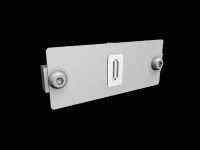 ИМЛАЙТ Панель модульная ПМ01-HDMI RAL9016 Панель с разъемом HDMI, 35х85 мм, 1 модуль, цвет — белый