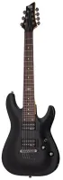 SCHECTER SGR C-7 MSBK - 7ми струнная электрогитара, 24 лада, корпус: липа, гриф: клён, на болтах, накладка: палисандр, звукосниматели HH Schecter Diamond Plus, регулировки: громкость, тон, 3х позиционный переключатель, цвет Midnight Satin Black (MSBK)