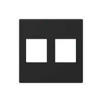 Procab CP45KS2/B- Модуль настенной панели для двух вставок Keystone