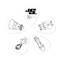 PLANET WAVES 1CWH6-10B7 YELLOW SUBMARINE 50TH ANNIVERSARY PICKS набор медиаторов (5 шт.), жесткие.