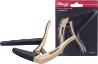 STAGG SCPX-FL CLWOOD - каподарстр для классической гитары, светлое дерево.
