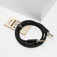 SC225-PJPJ-1m Кабель для гитарного усилителя, 2х2,5мм, Powerjack, 1м, SHNOOR