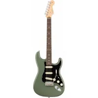 FENDER American Professional Stratocaster RW Antique Olive - Электрогитара