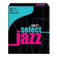 Трости для альт саксофона Rico Select Jazz unfiled №2H (10 шт)