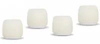 SHURE ACVO4WS-W Ветрозащита с фиксатором, для микрофонов CVO на гусиной шее, белая. Набор из 4 шт.