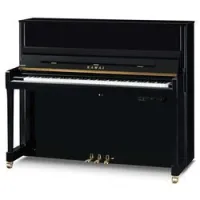Kawai K300AURES  пианино гибридное AURES, высота 122 см, черный полированный, еловая дека 1,39м2