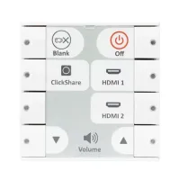Панель управления BIAMP [Impera Echo Plus 8USW] , кнопочная 8-button control pad with Ethernet, US, white