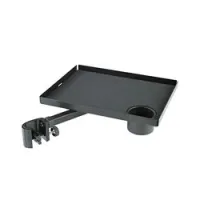 K&M 12225-020-55  полка 250 x 330 мм с креплением на стойку, черная