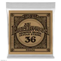 ERNIE BALL 1836 Earthwood Phosphor Bronze .036 - Струна одиночная для акустической гитары