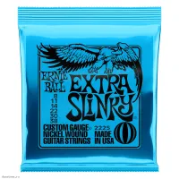 ERNIE BALL 2225 Nickel Wound Slinky Extra 8-38 - Струны для электрогитары