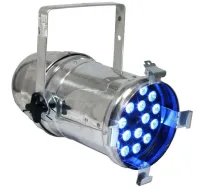 Elation ELED TRI 64 polished  Прожектор PAR на трехцветных светодиодах (18 шт. по 3х1 Вт