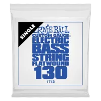 Ernie Ball 1713 струна для бас-гитар. никель, Flat Wound, калибр .130
