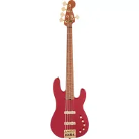 CHARVEL Pro-Mod San Dimas Bass JJ V Candy Apple Red Metallic бас-гитара 5-струнная, цвет - красный