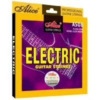 ALICE A508-SL струны для электрогитары, 9-42 никелированные со стальным стержнем, картонная коробка.