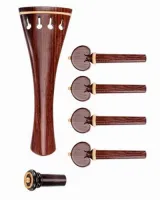 Viola accessory set Acura Meister Ultimo AS-ASRT322 - Ultimo grade viola accessory set of rosewood with boxwood trim. Heart pegs, tailpiece of round design and inSight end pin.