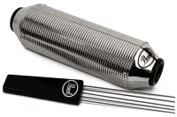 Guiro Pearl PMG-20 - Metal guiro with brush