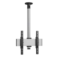 Vogels CT243044 Silver- Комплект потолочного поворотного крепления для дисплея диагональю до 65'', длина штанги 3000 мм, макс. нагрузка 40 кг