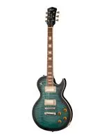 CR250-WBAG-DBB Classic Rock Электрогитара, темно-синяя, с чехлом, Cort