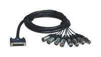 RME ALVA AES25-4F4MPro3 мультикабель, AES/EBU 110 Ohm Pro-Series D-Sub 25 male, 3 м