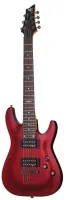 SCHECTER SGR C-7 M RED - 7ми струнная электрогитара, 24 лада, корпус: липа, гриф: клён, на болтах, накладка: палисандр, звукосниматели HH Schecter Diamond Plus, регулировки: громкость, тон, 3х позиционный переключатель, цвет Metallic Red (MRED)