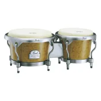 PEARL PFB-100DX/C626 - бонго серии Primero Pro. Корпус: пластик. Размер: 7/8,5". Цвет: No.626 Gold Marble - золотой мрамор