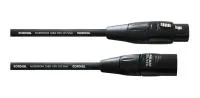 Cordial CIM 1 FM микрофонный кабель XLR female—XLR male, 1.0м, черный