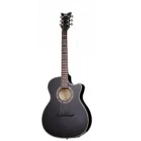 Schecter HELLRAISER STUDIO AC STBLK Гитара электро-акустическая, 6 струн, корпус: клен, гриф: махог